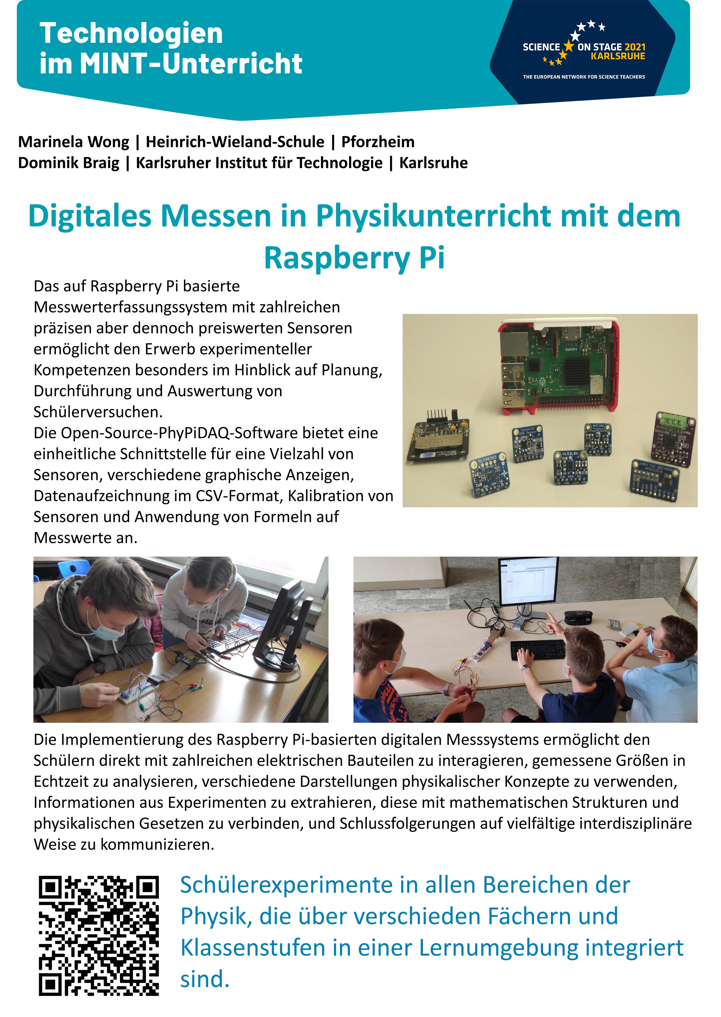 Poster vom Projekt Digitales Messen