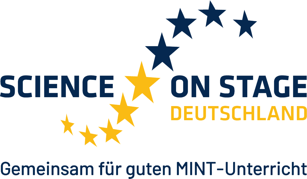 Logo Science on Stage Deutschland mit Unterzeile
