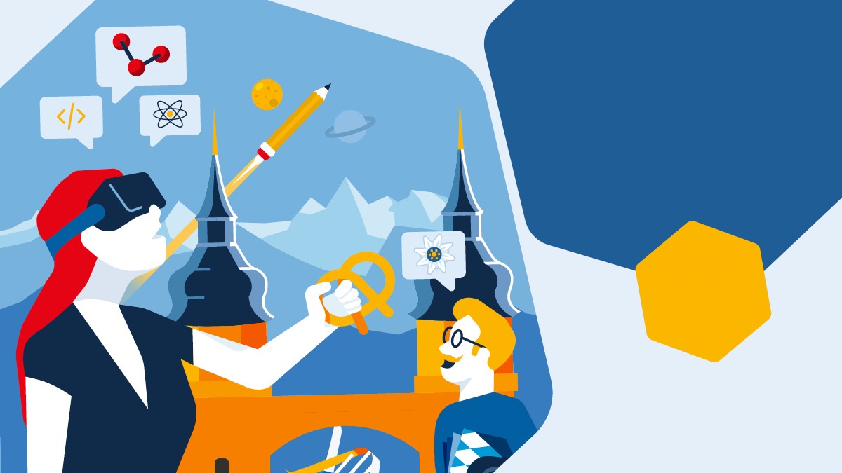 Grafik zum Science on Stage Festival 2023