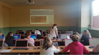 Lehrkräfte bei einer Fortbildung