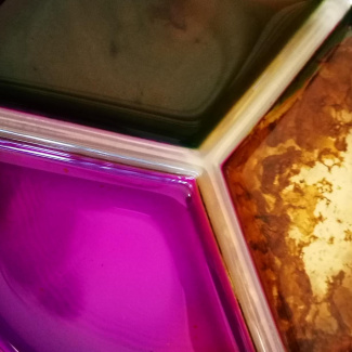 Bild aus dem Chemischen Fotokalender: Bunte Flüssigkeit