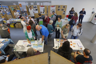 Bildungsmarkt des Festivals 