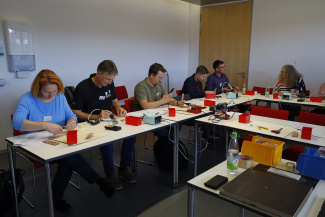 Workshop beim Festival