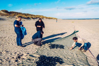 Vorbereitung des Drohnenflugs