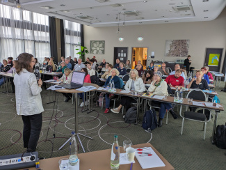 Gruppenfoto Ideenwerkstatt Berufsorientierung im MINT-Unterricht