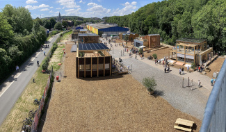 SDE Wuppertal aerial view