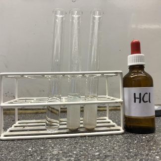 Reagenzgläser vorbereiten