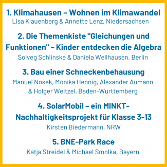 #sons2023: ausgewählte Projekte 