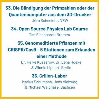 #sons2023: ausgewählte Projekte 