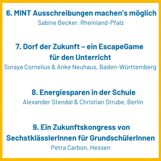 #sons2023: ausgewählte Projekte 